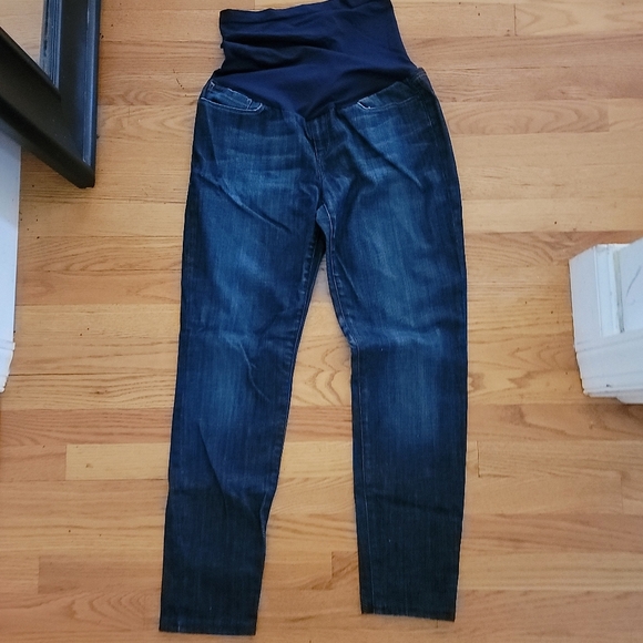 Joe's maternity cigarette jeans - Picture 1 of 3